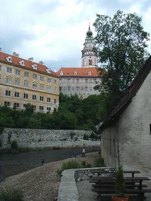 Vltava pod věží