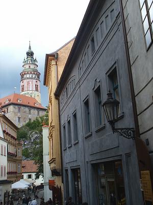 Věž od náměstí